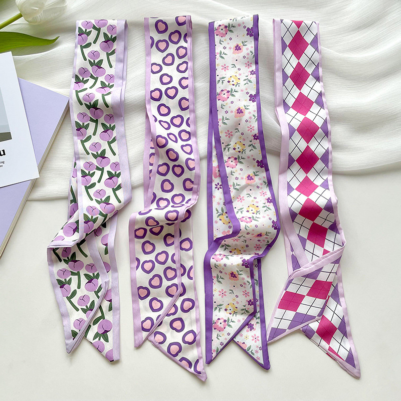 Head Wrap Turban - Yeni Lüks Dar Kısa kadının ipek