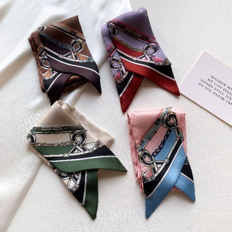 Head Wrap Turban - Yeni varış uzun ipek şerit eşarp