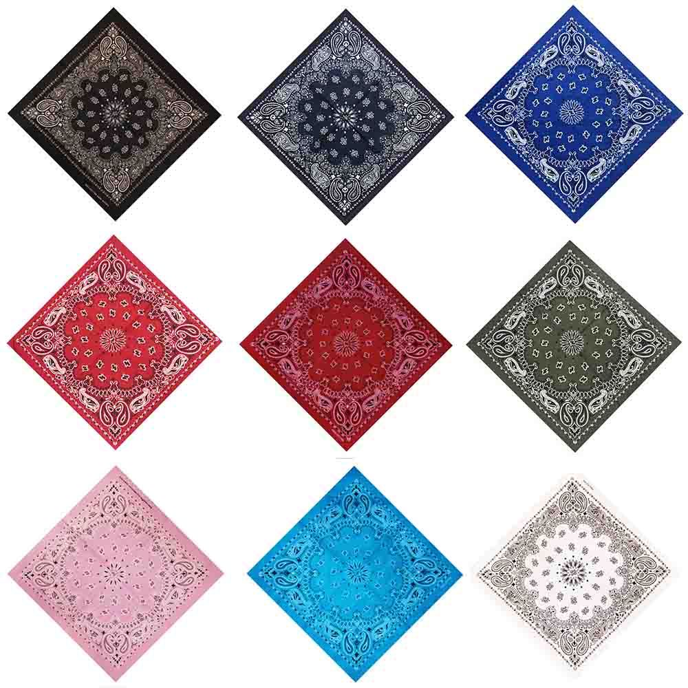 Handkerchief Cotton Men - Erkekler için Pamuklu, Paisley Desenli, Hip