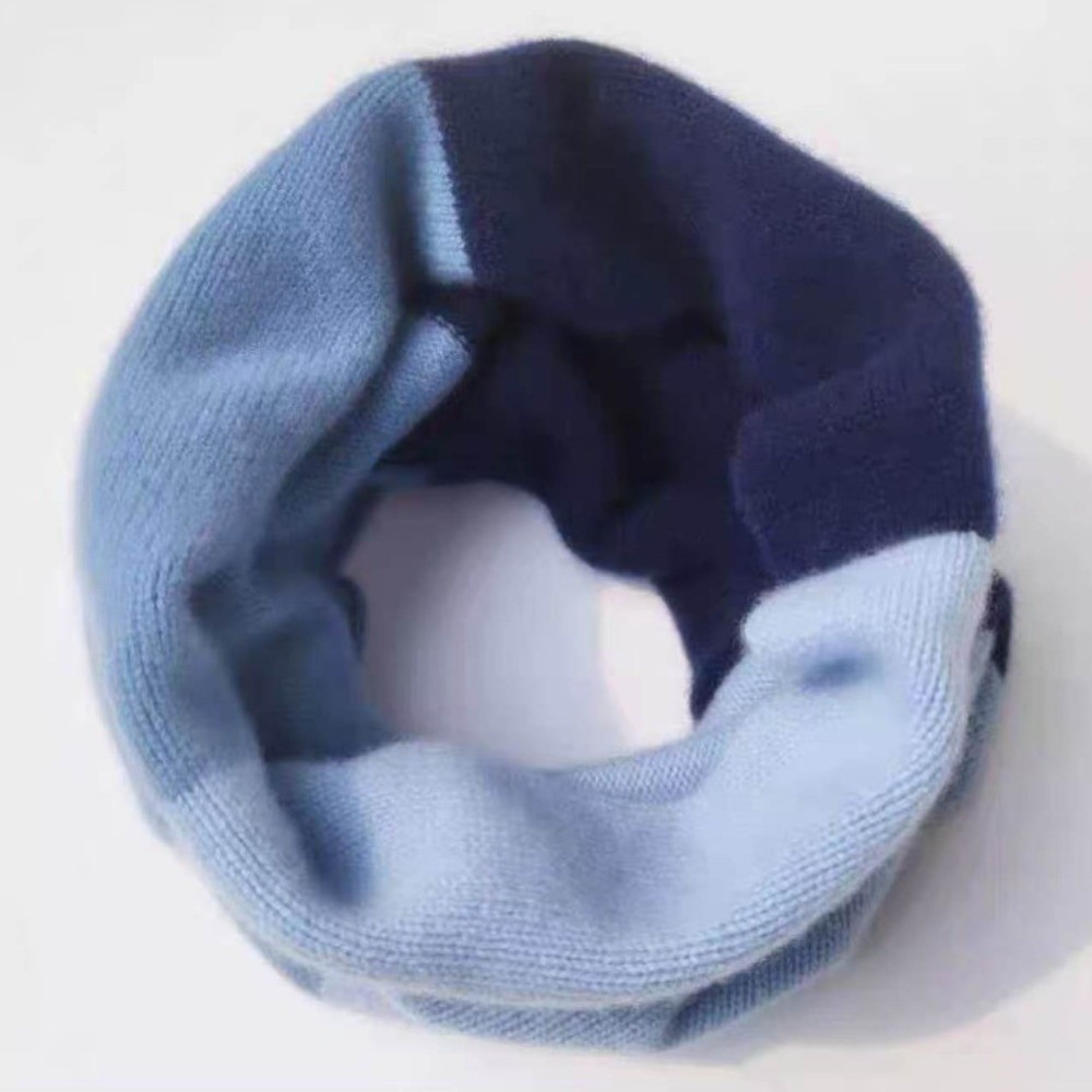 Infinity Scarf Knit - Yumuşak Eklemeli Renkli Sonsuzluk Eşarbı Örme