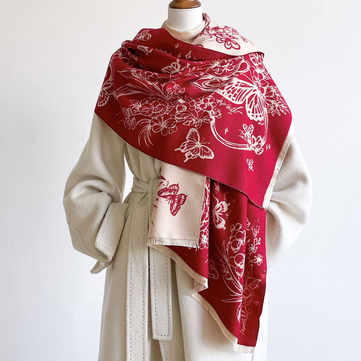 Kadınlar İçin İmitasyon Kaşmir - Pashmina Wrap Large incelemesi ve fiyatı