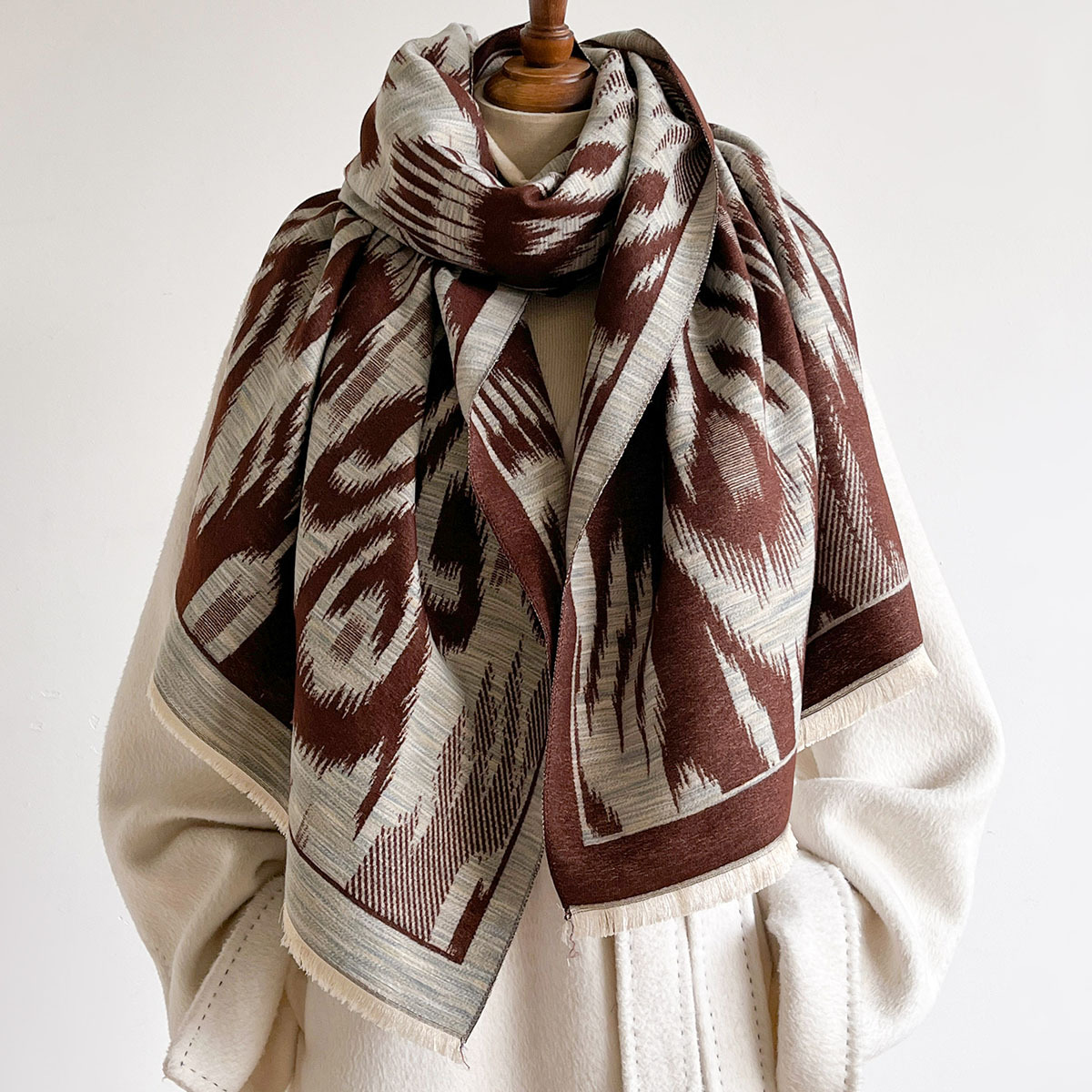 Kadınlar için İmitasyon Kaşmir - Pashmina Wrap Large incelemesi ve fiyatı