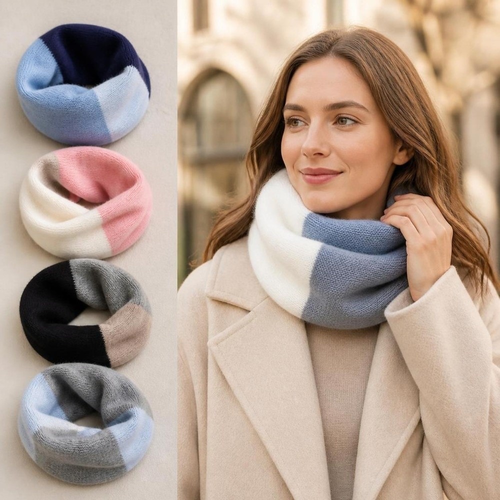 Yumuşak Dokulu, Renkli, Sonsuz - Infinity Scarf Knit incelemesi ve fiyatı