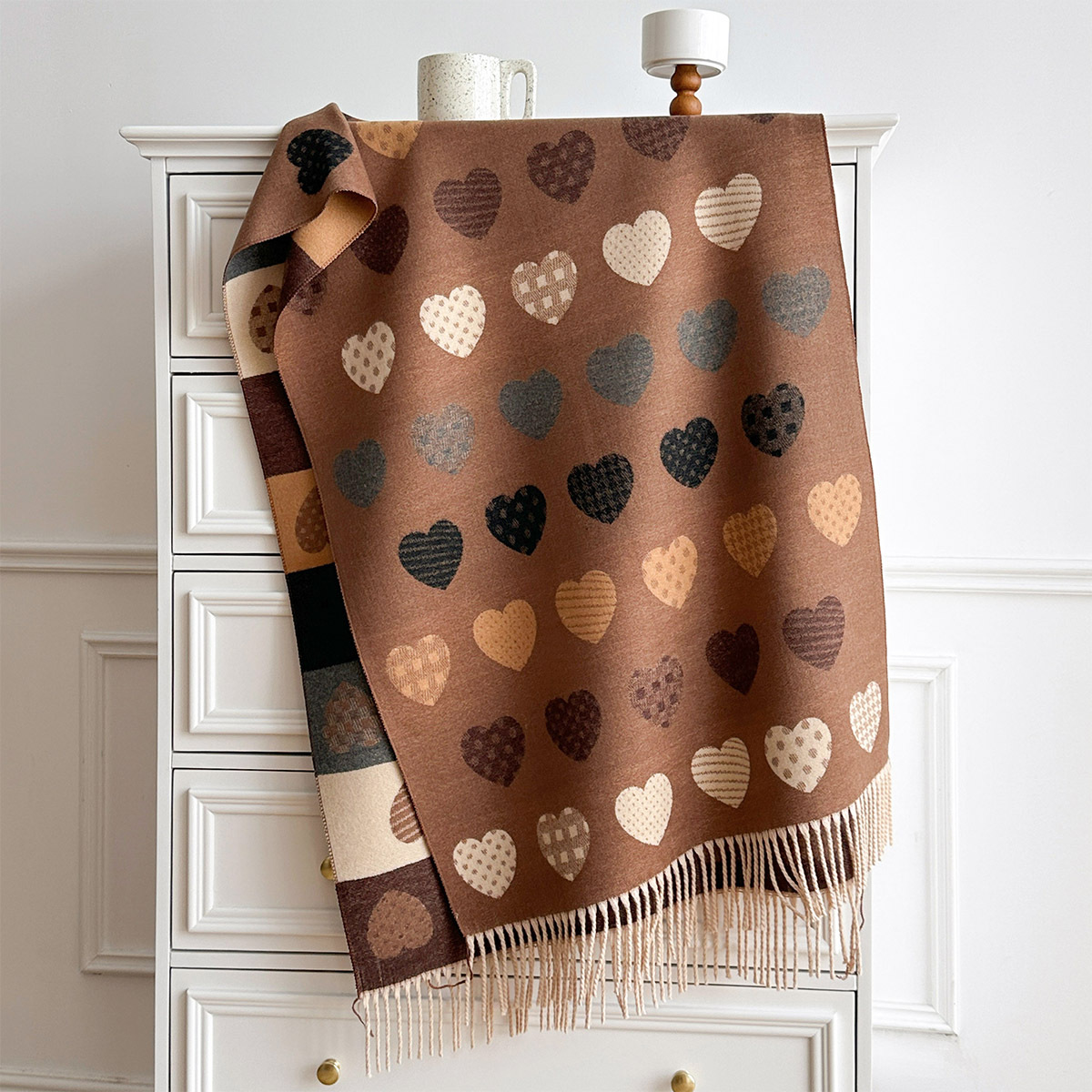 Kadınlar için İmitasyon Kaşmir - Pashmina Wrap Large incelemesi ve fiyatı