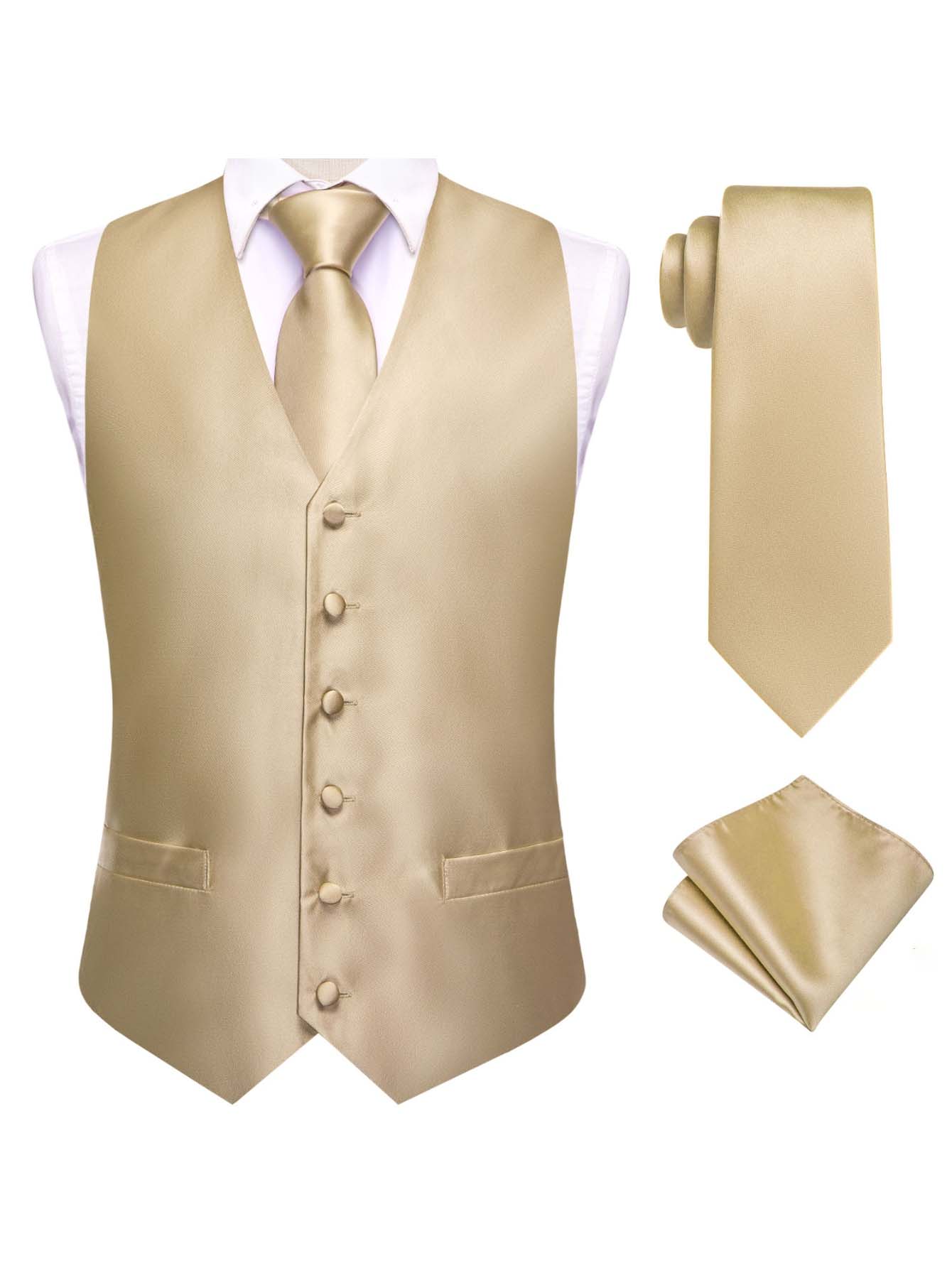 Erkek Kayısı Rengi Jakarlı Yel - Pocket Square Set incelemesi ve fiyatı