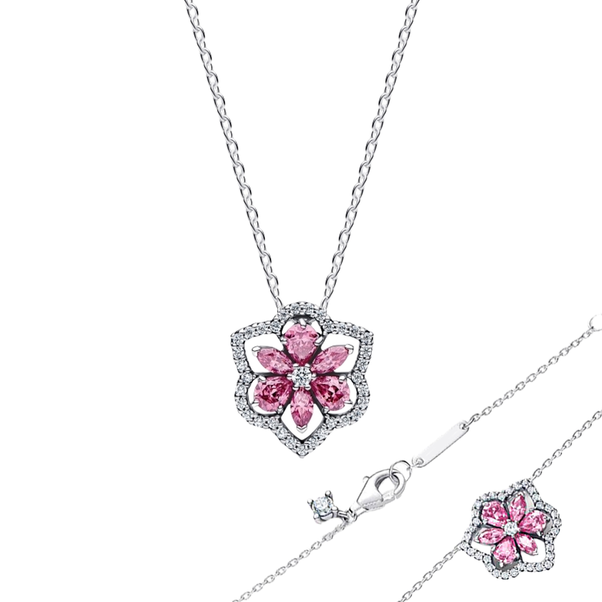 Romantik 925 Ayar Gümüş Pembe  - Tie Clip Silver incelemesi ve fiyatı