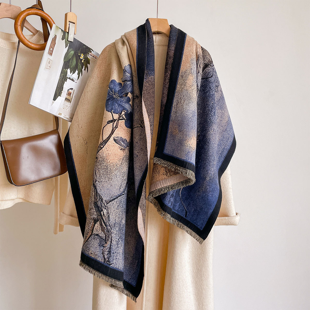 Kadınlar için İmitasyon Kaşmir - Pashmina Wrap Large incelemesi ve fiyatı