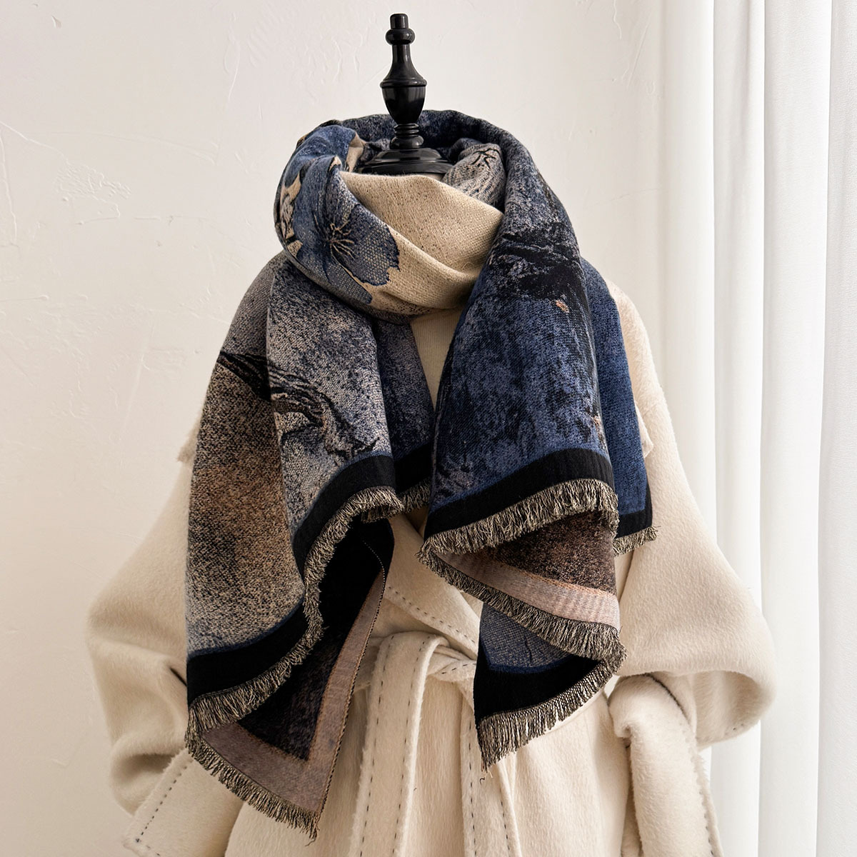 Kadınlar için İmitasyon Kaşmir - Pashmina Wrap Large incelemesi ve fiyatı
