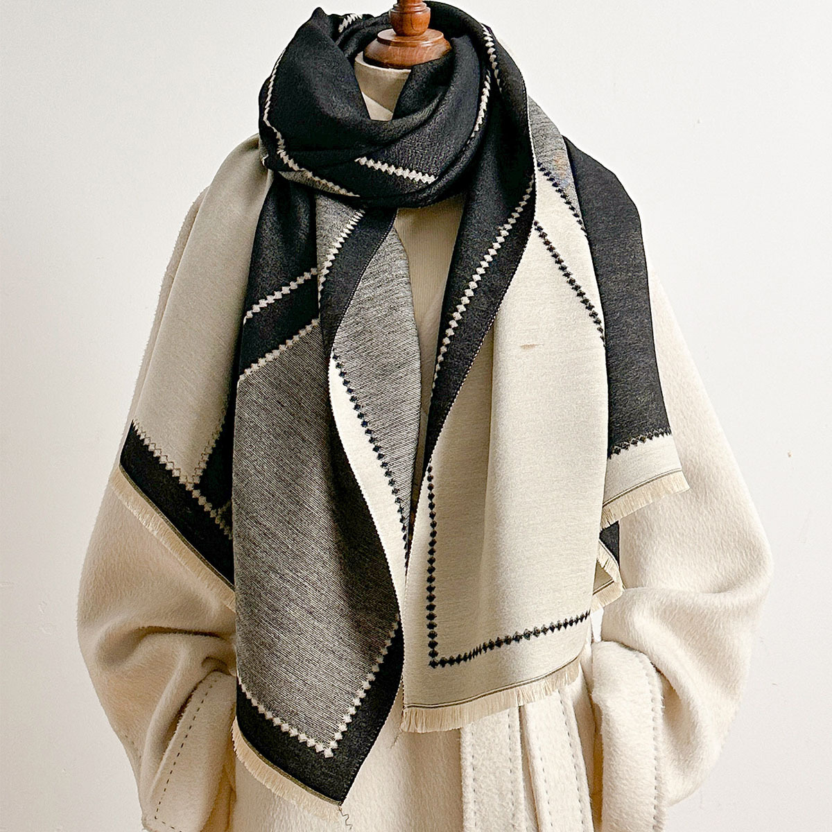 Kadınlar için İmitasyon Kaşmir - Pashmina Wrap Large incelemesi ve fiyatı