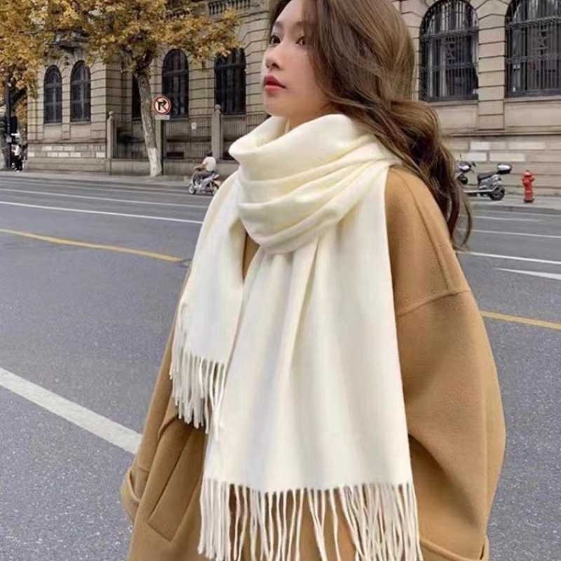 Düz Renk İmitasyon Kaşmir Eşar - Pashmina Wrap Large incelemesi ve fiyatı