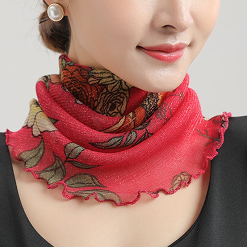 İlkbahar Yaz Şifon Boyunluk Eş - Face Scarf Mask incelemesi ve fiyatı