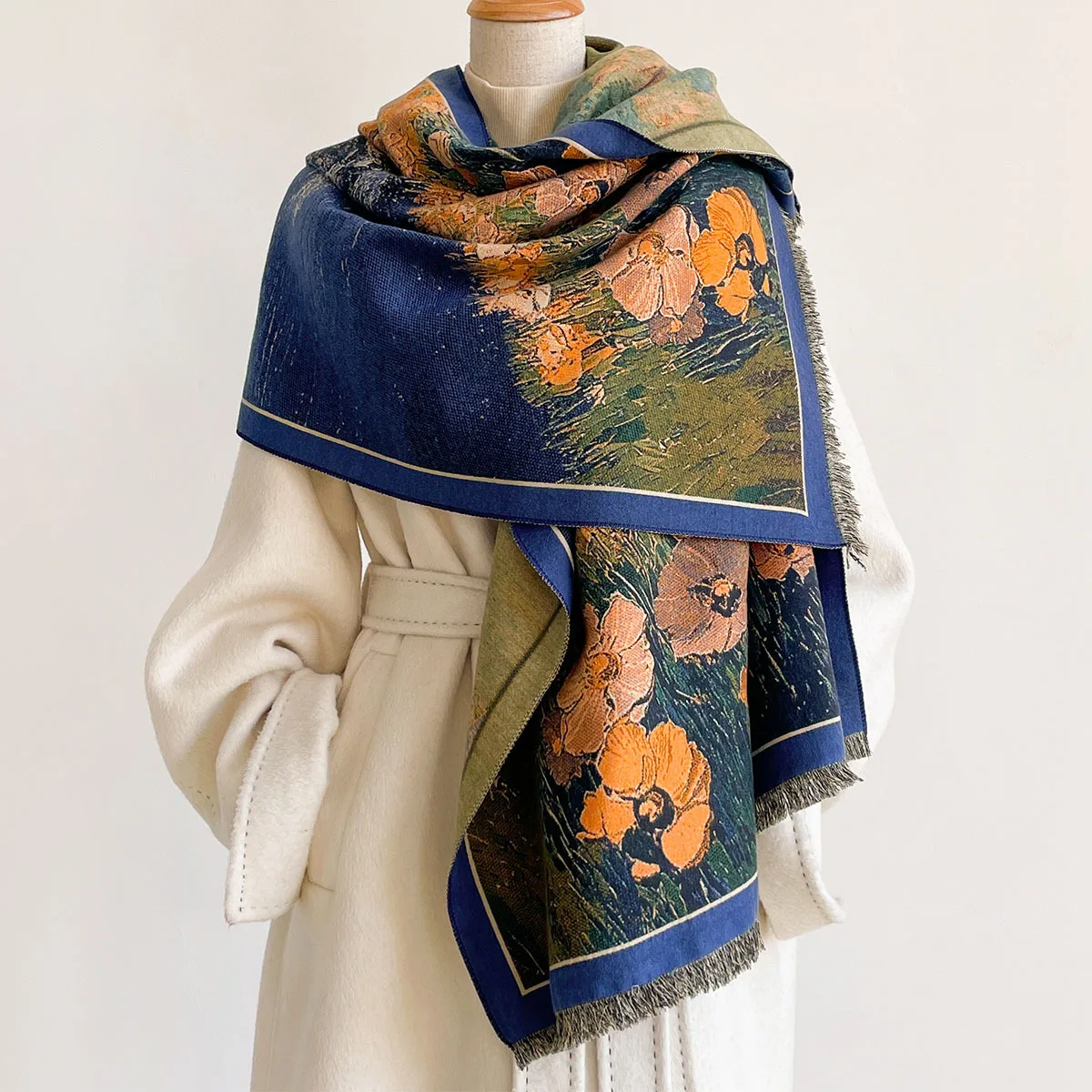 Kadınlar için İmitasyon Kaşmir - Pashmina Wrap Large incelemesi ve fiyatı