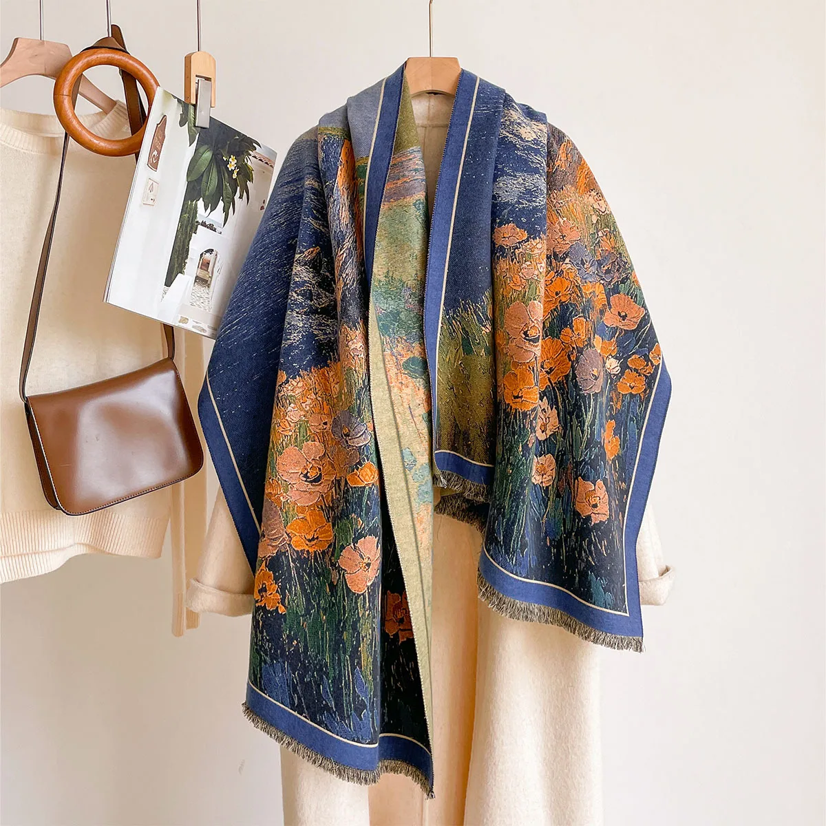 Kadınlar için İmitasyon Kaşmir - Pashmina Wrap Large incelemesi ve fiyatı