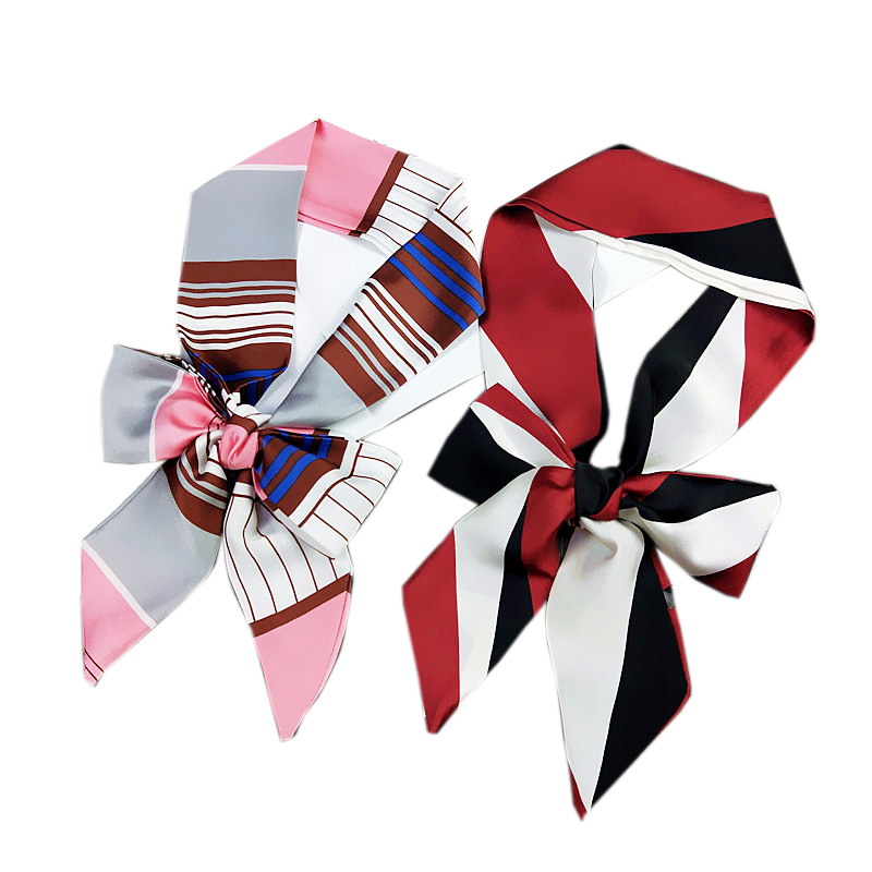 ÜST Küçük Uzun Ipek Atkısı Kad - Silk Tie Striped incelemesi ve fiyatı