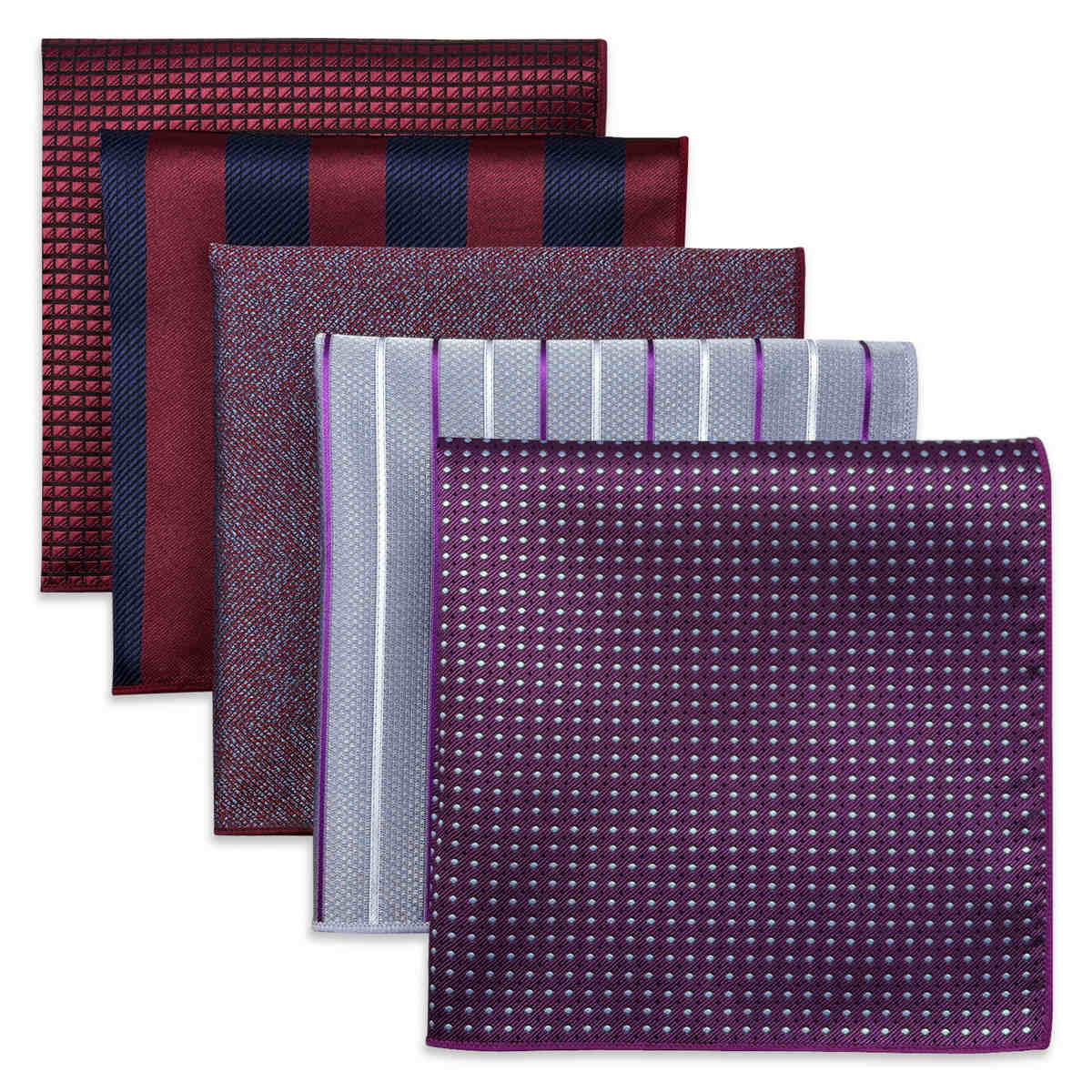 5 Parça Erkek Jakarlı Cep Mend - Pocket Square Set incelemesi ve fiyatı