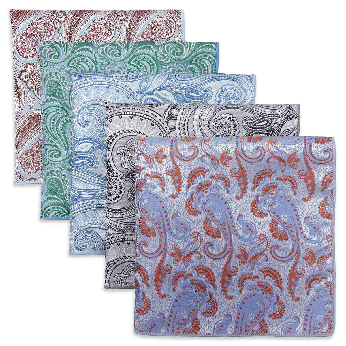 5 Parça Erkek Jakarlı Cep Mend - Pocket Square Set incelemesi ve fiyatı