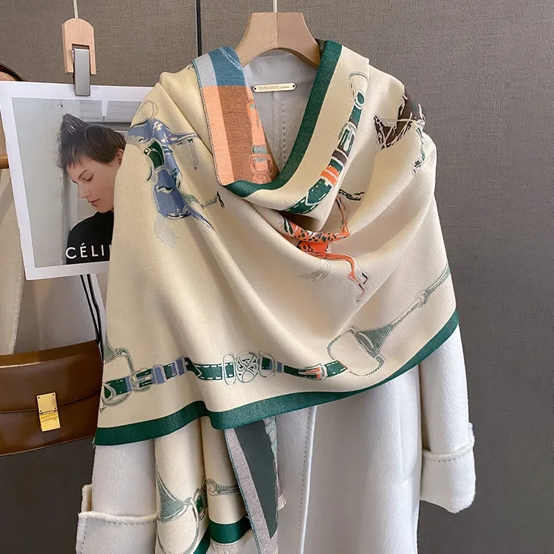 2024 Lüks Sıcak Pashmina Şal K - Woven Scarf Blanket incelemesi ve fiyatı